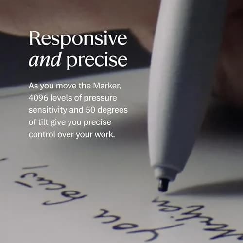 reMarkable Marker Official reMarkable 2 Pen with 9 Felt Tips | Tilt & Pressure Sensitivity thumbnail 2