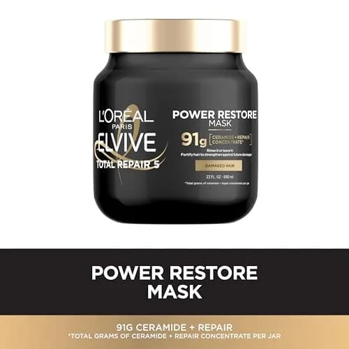 L'Oreal Paris Elvive Total Repair 5 Power Restore Hair Treatment 23 Fl Oz | Strengthens & Repairs Damaged Hair thumbnail 2