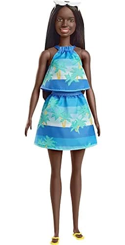 Barbie Loves The Ocean Doll with Brown Hair | Recycled Plastics, Beach Fashion, Ages 3-7 thumbnail 1