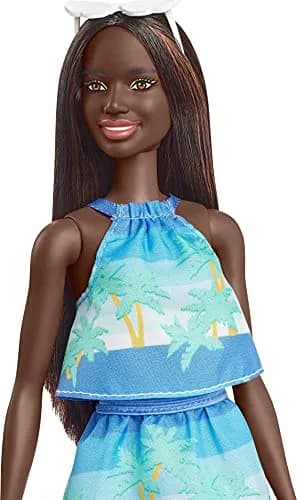 Barbie Loves The Ocean Doll with Brown Hair | Recycled Plastics, Beach Fashion, Ages 3-7 thumbnail 5