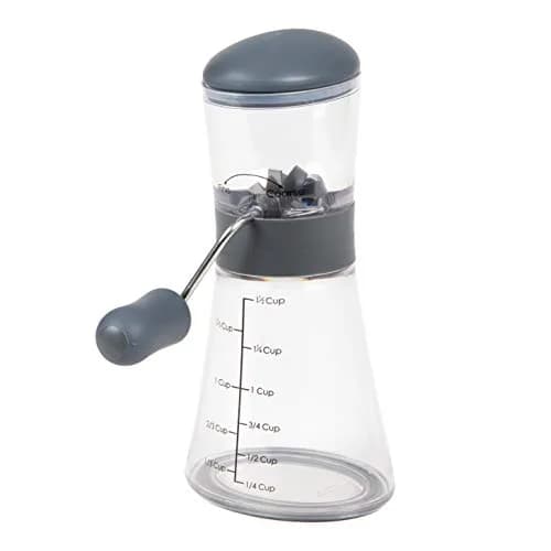 Prepworks by Progressive Nut Chopper with Non-Skid Base, Gray | Fine & Coarse Grind Options thumbnail 1