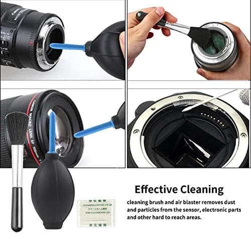 KuuZuse Camera Cleaning Kit with APS-C Swabs & Microfiber Cloths | DSLR & Lens Care thumbnail 5