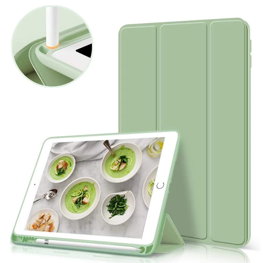 aoub Case for iPad 6th/5th Generation 9.7 inch (Light Green)