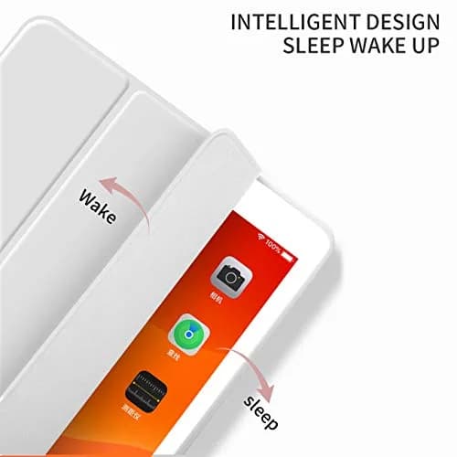 aoub iPad 9.7 inch 6th/5th Gen Case Gray White | Auto Sleep/Wake, Thin & Lightweight thumbnail 3