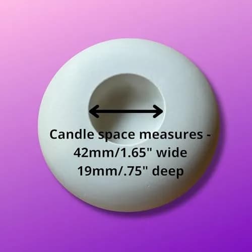 Happy Dotting Company Tea Light Candle Holder Silicone Mold - Round Shape - DIY & Creative Projects thumbnail 4