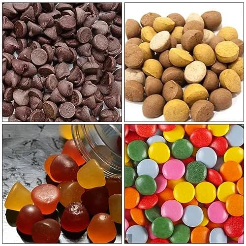 Palksky 2 Pack 468-Cavity Mini Round Silicone Mold | Chocolate Drops Mold for Ganache Jelly Caramels Cookies Pet Treats Baking thumbnail 7