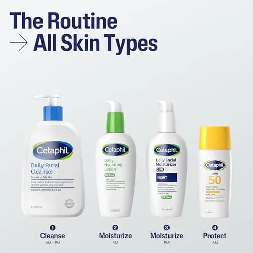 Cetaphil Sheer Mineral Face Sunscreen SPF 50 Zinc Oxide 50ml (1.7 Fl Oz) | Broad Spectrum UVA/UVB Protection thumbnail 6