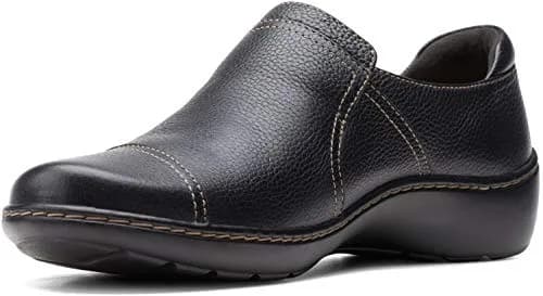 Clarks Cora Poppy Loafer Leather Slip-On 8 US | Casual Comfort & Style thumbnail 1