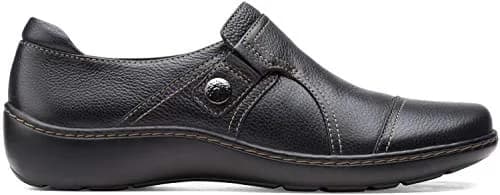 Clarks Cora Poppy Loafer Leather Slip-On 8 US | Casual Comfort & Style thumbnail 2