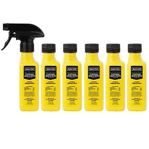 Sawyer Permethrin Insect Repellent for Clothing & Gear Trigger Spray 27 Fl Oz (6 Bottles) | EPA Registered, Odorless Protection thumbnail 1