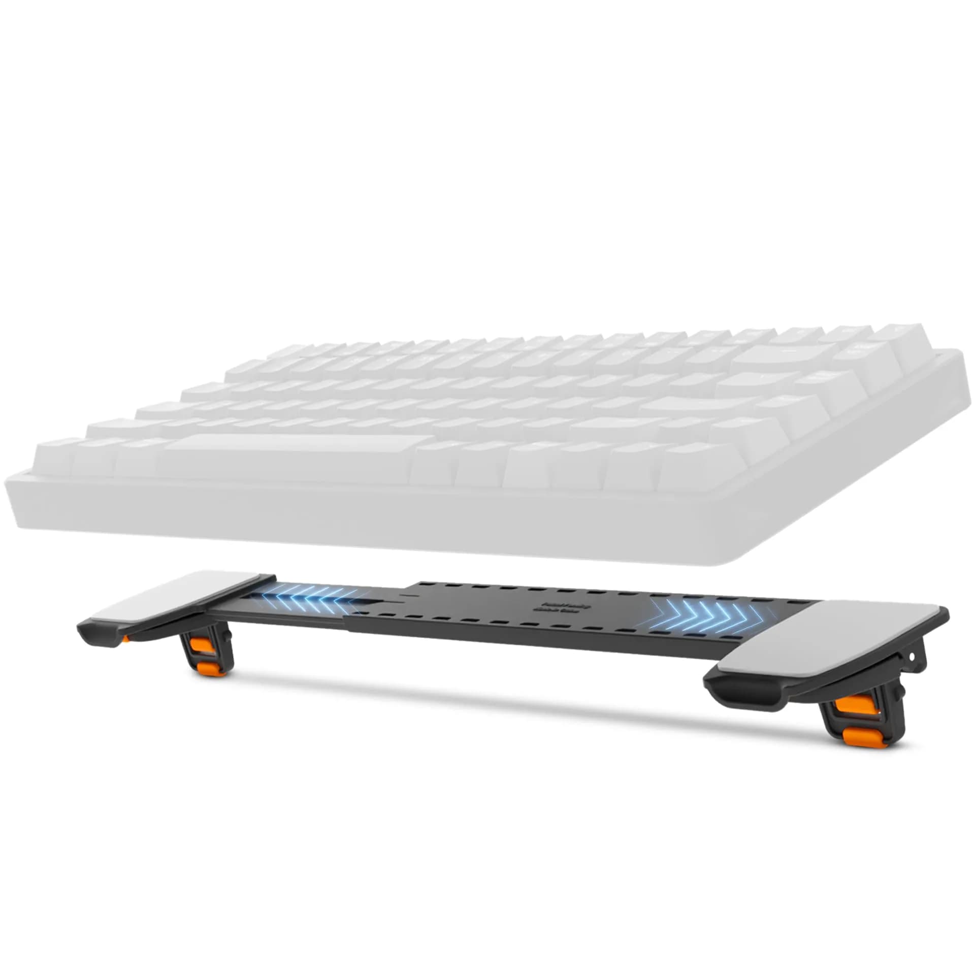 GPG2 ESC Flip PRO Keyboard Stand for Desk – Extendable Width, 4 Adjustable Angles, Compatible with Apple Magic Keyboard & Full-Size Models