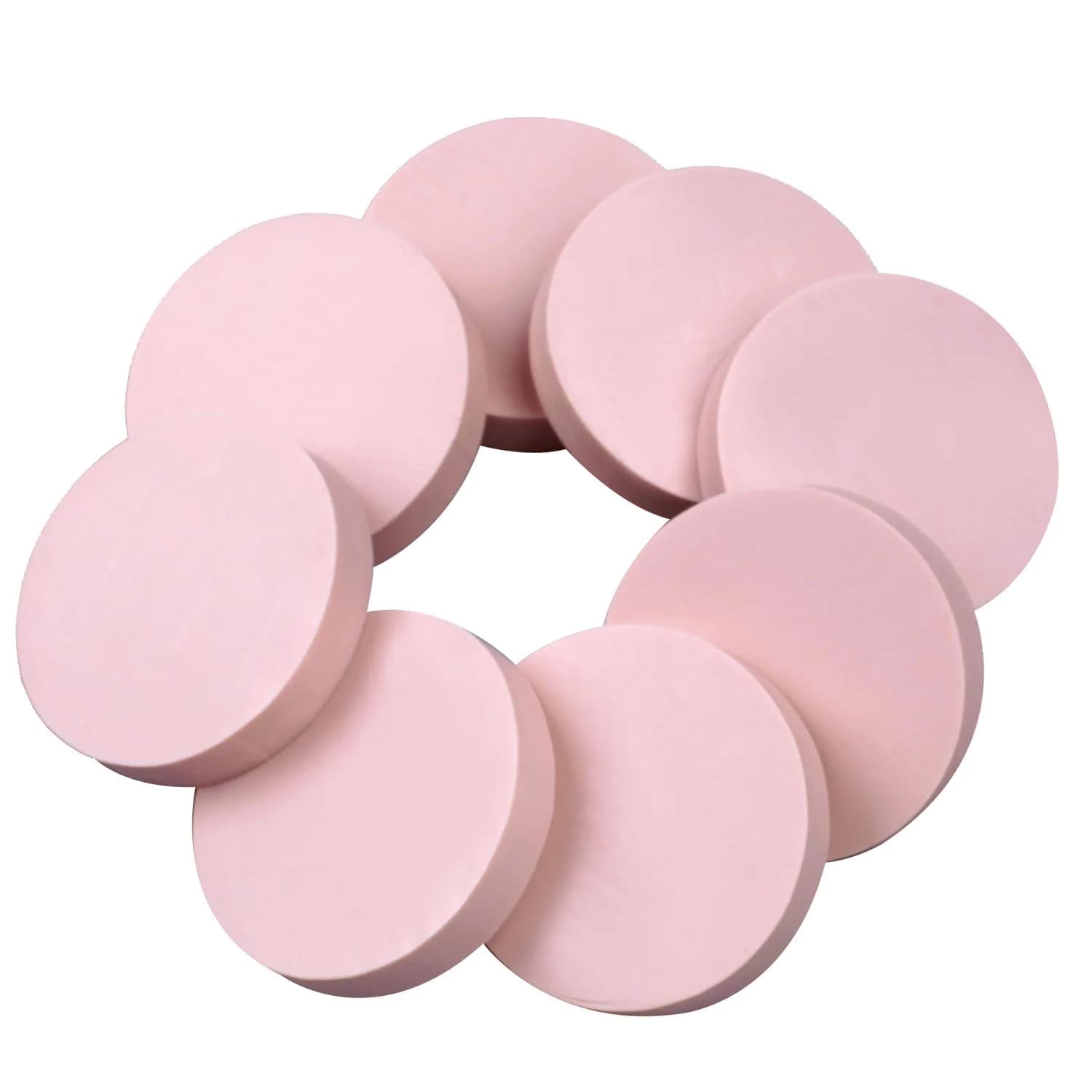 XoreArt Pink Rubber Carving Blocks for Stamps, 2"x2" (5.08cm x 5.08cm) - 8 Pcs