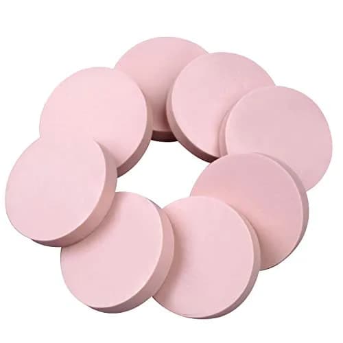 XoreArt Pink Rubber Carving Blocks for Stamps, 2"x2" (5.08cm x 5.08cm) - 8 Pcs thumbnail 1