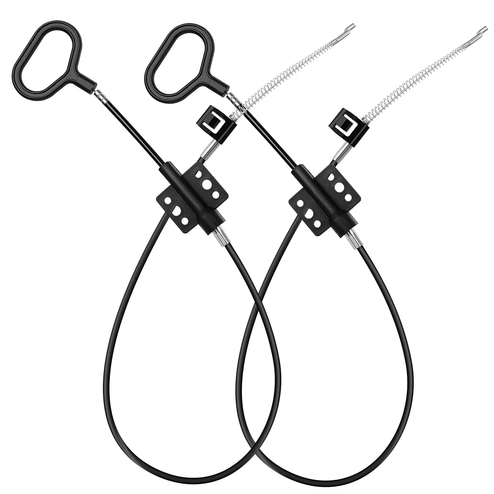 Nonley Black 2 Pack Recliner Cables with D-Ring Handle | Easy Install Sofa Replacement Parts - main product image