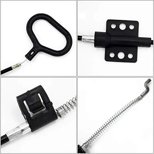 Nonley Black 2 Pack Recliner Cables with D-Ring Handle | Easy Install Sofa Replacement Parts thumbnail 3