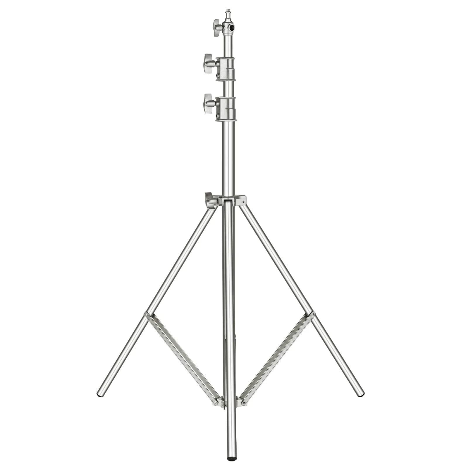 NEEWER 118"/3m Stainless Steel Light Stand, Spring Cushioned Heavy Duty | Adjustable & Durable
