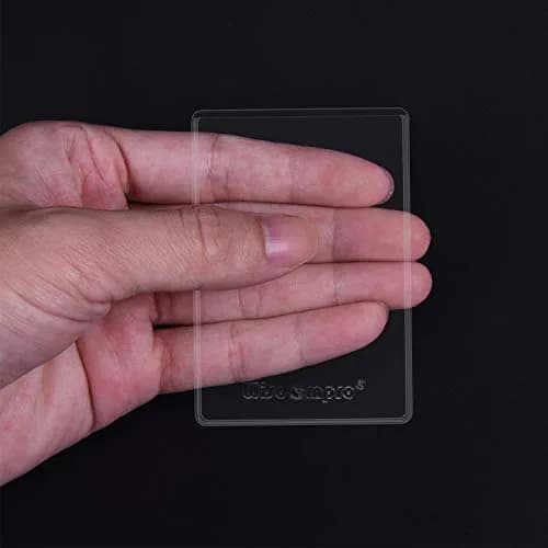 Wisdompro 20 Pack Card Document Sleeves | Clear PVC Wallet Protectors for Medicare & ID Cards thumbnail 4