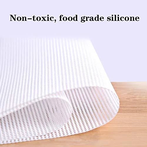 Cystarry Food Dehydrator Sheets 15.7" x 15.7" | Reusable Silicone Mesh for Fruit & Vegetables thumbnail 2