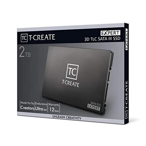 TEAMGROUP T-Create Expert 2TB 2.5 Inch SATA SSD | Read/Write Speed 560/520 MB/s, 12-Year Warranty thumbnail 6