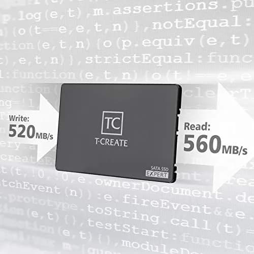 TEAMGROUP T-Create Expert 2TB 2.5 Inch SATA SSD | Read/Write Speed 560/520 MB/s, 12-Year Warranty thumbnail 3