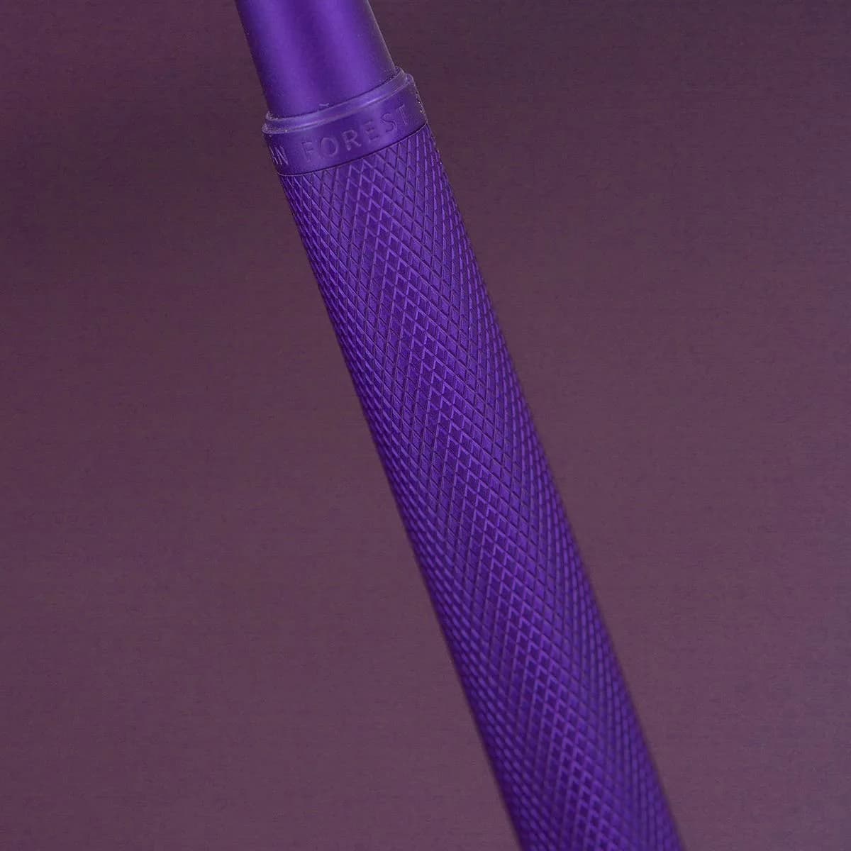 Asvine Purple Forest Fountain Pen Extra Fine Nib Classic Design with Converter and Metal Pen Case Set | Smooth Ink Flow - view 9