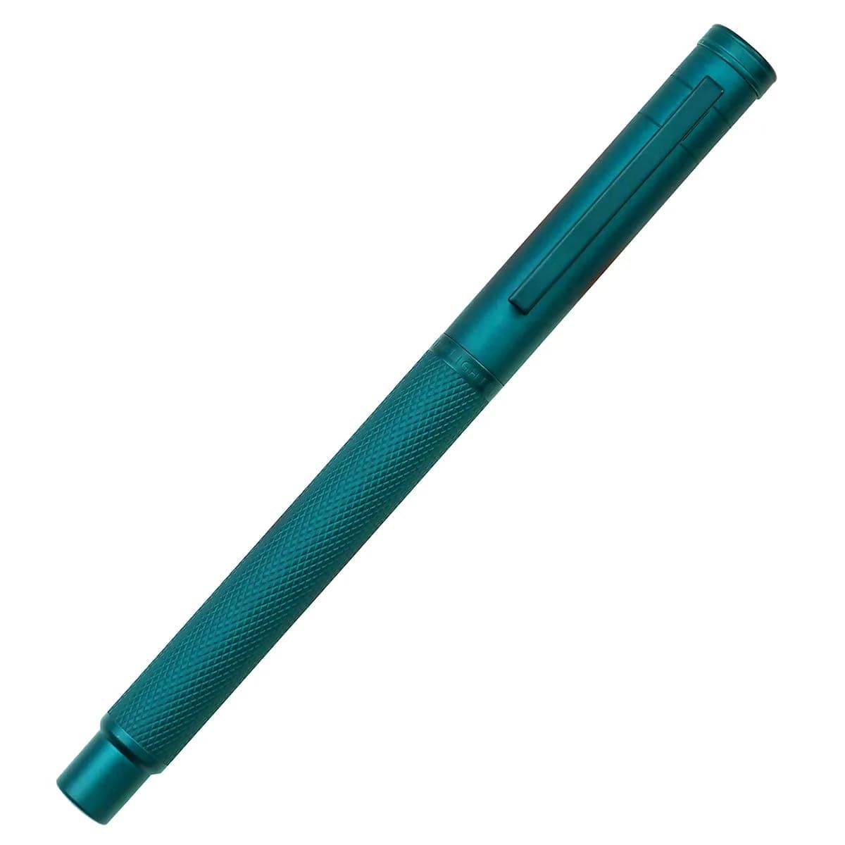 Asvine Dark Green Fude Pen, Bent Nib Fountain Pen Calligraphy (Fine to Broad) with Converter and Metal Pen Case Set | Smooth Ink Flow Writing Instrument - view 2