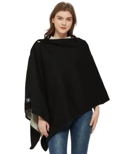 Radia Smart EMF Protection Poncho, Wrap, Wearable Blanket | RF Radiation Shielding & WiFi Blocker, 28" x 72" thumbnail 1