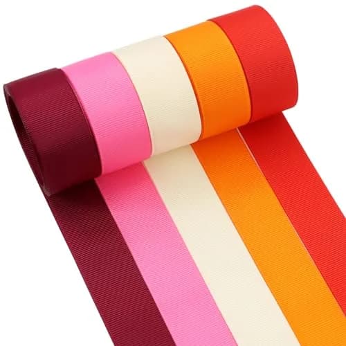 BAORJCT Grosgrain Ribbon 1 Inch (25mm) Wide, 40 Yards Total | 20 Colors for Crafts & Gifts thumbnail 9