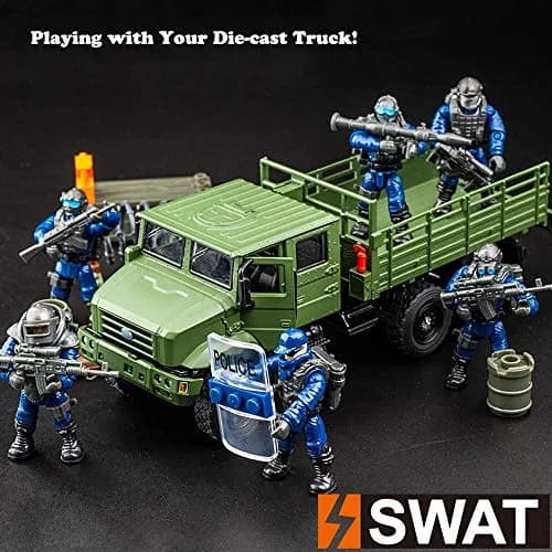 YEIBOBO ! Special Forces Mini Military Action Figure with Weapons & Accessories | 1:36 Scale, Movable Arms & Legs thumbnail 7