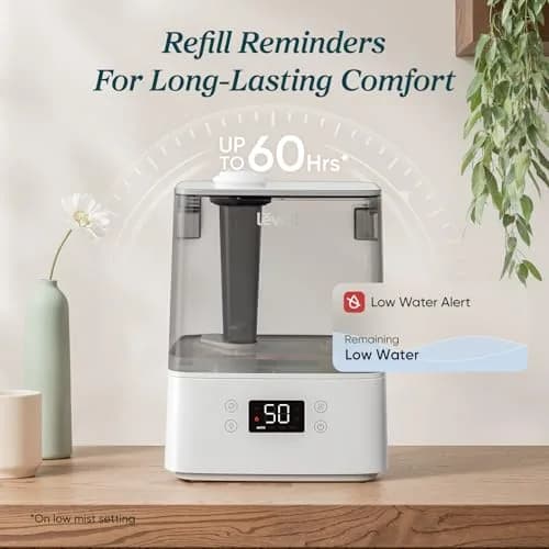 Levoit Classic 300S Smart Humidifier 6L (2000ml/day) | Quiet Operation for Large Rooms up to 505 sq ft thumbnail 6
