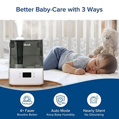Levoit Classic 300S Smart Humidifier 6L (2000ml/day) | Quiet Operation for Large Rooms up to 505 sq ft thumbnail 7