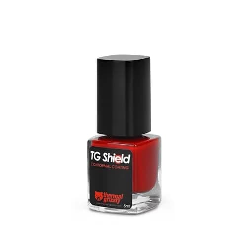 Thermal Grizzly TG Shield Conformal Coating 5ml (0.16 Fl Oz) | Protects Components From Liquid Metal and Short Circuits thumbnail 1