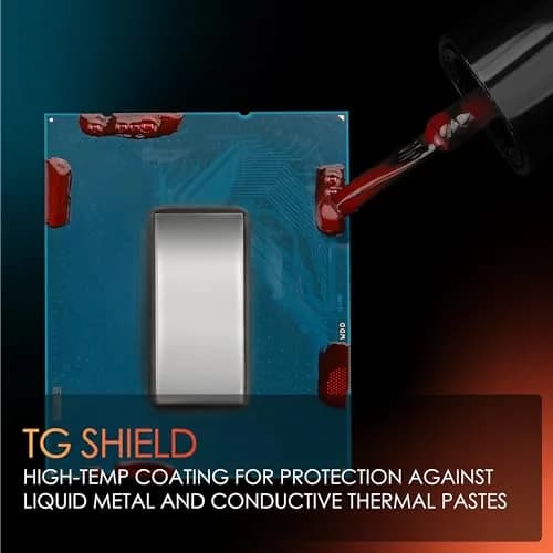 Thermal Grizzly TG Shield Conformal Coating 5ml (0.16 Fl Oz) | Protects Components From Liquid Metal and Short Circuits thumbnail 2