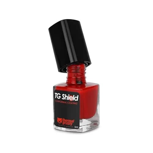 Thermal Grizzly TG Shield Conformal Coating 5ml (0.16 Fl Oz) | Protects Components From Liquid Metal and Short Circuits thumbnail 3