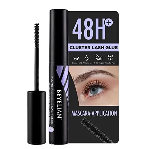 BEYELIAN Cluster Lash Glue Black | 5ml (0.17 Fl Oz) | Strong Hold for DIY Eyelash Extensions thumbnail 1