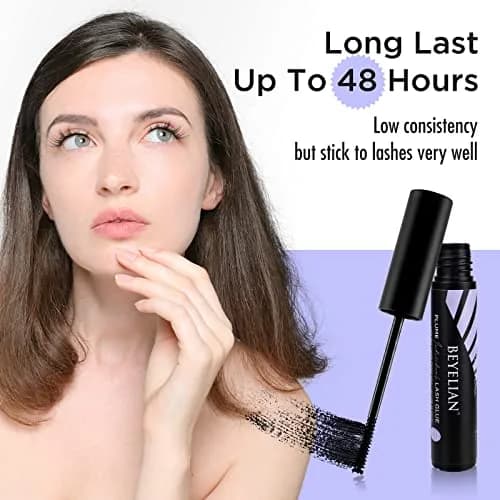 BEYELIAN Cluster Lash Glue Black | 5ml (0.17 Fl Oz) | Strong Hold for DIY Eyelash Extensions thumbnail 2