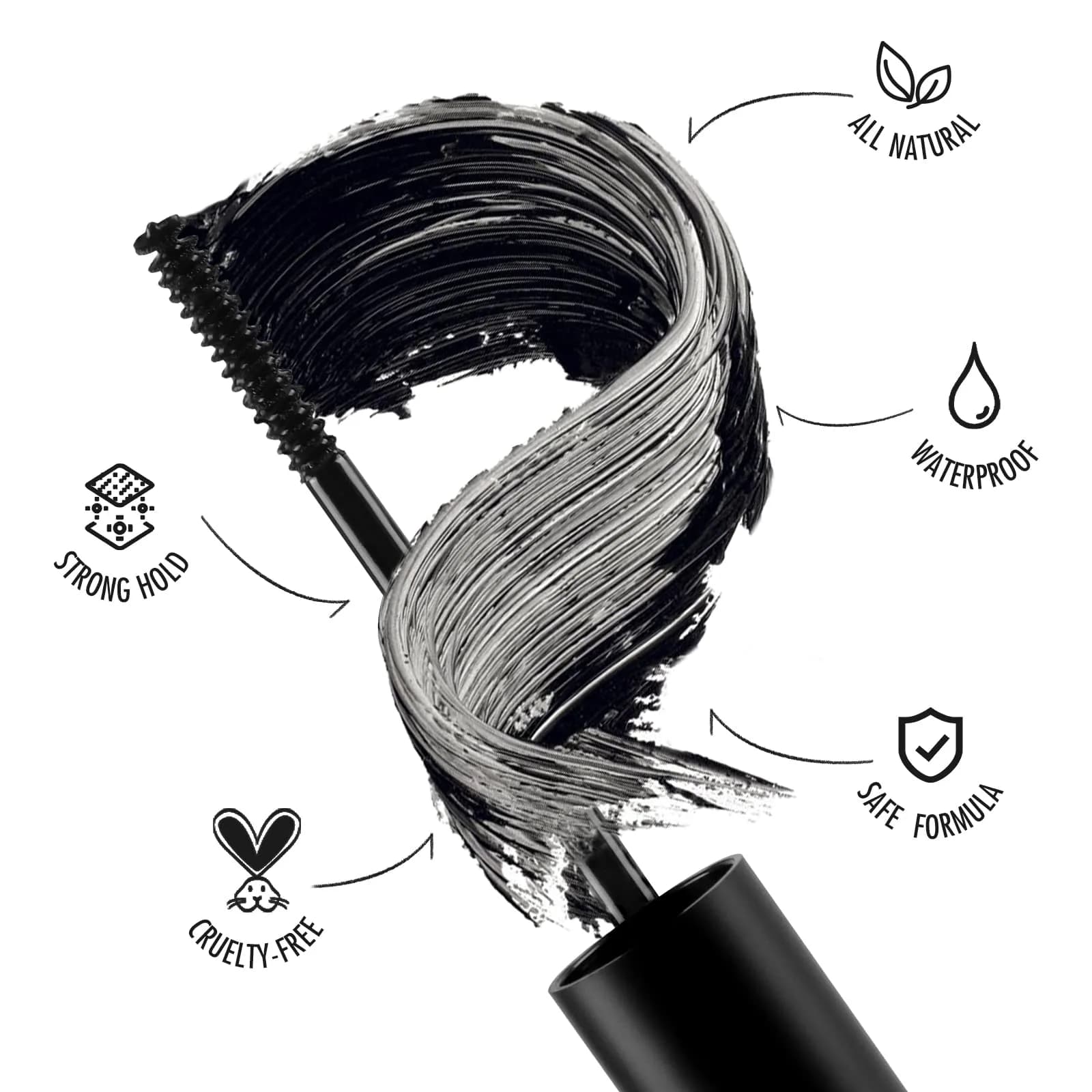 BEYELIAN Cluster Lash Glue Black | 5ml (0.17 Fl Oz) | Strong Hold for DIY Eyelash Extensions - view 3