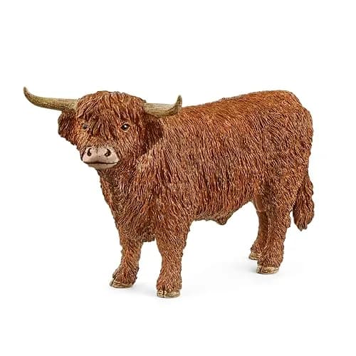 Schleich Farm World Highland Bull Toy Figurine 156 g (5.5 oz) | ASTM-Tested for Kids Ages 3+ thumbnail 8