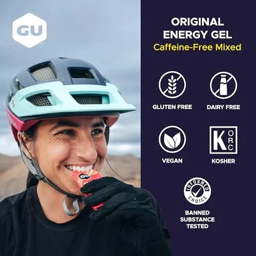 GU Energy Original Energy Gels Caffeine-Free Variety Pack 24 Count | Dual Source Energy for Athletes thumbnail 3