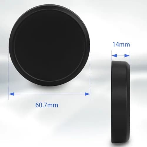 Haoge Metal Lens Cap for Fujifilm X100V | Aluminum, Black, 54mm | Compatible with Haoge LH-X54B Lens Hood thumbnail 5