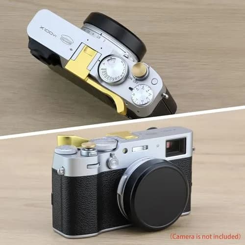 Haoge Metal Lens Cap for Fujifilm X100V | Aluminum, Black, 54mm | Compatible with Haoge LH-X54B Lens Hood thumbnail 7