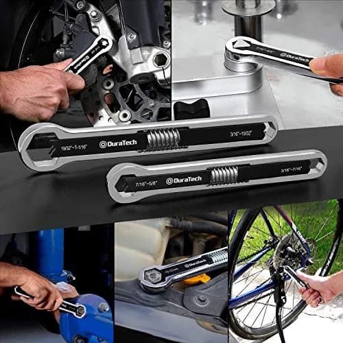 DURATECH Adjustable Wrench Set, 8-inch & 10-inch | Versatile, Drop Forged, ANSI Exceeds thumbnail 6