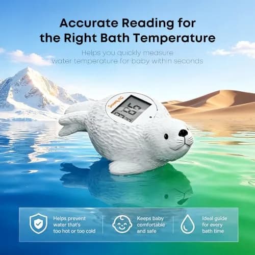 Doli Yearning Baby Bath Thermometer 4.4 inches | Accurate & Waterproof for Kids thumbnail 6