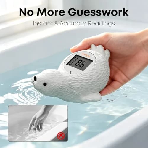 Doli Yearning Baby Bath Thermometer 4.4 inches | Accurate & Waterproof for Kids thumbnail 7