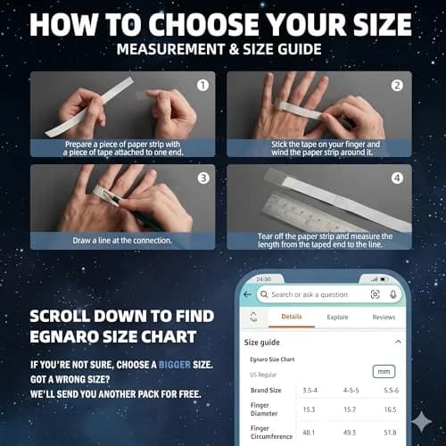 Egnaro Men's Silicone Wedding Rings Multipack | 8.5mm Wide, 2mm Thick, Set of 7 thumbnail 5