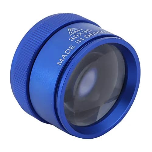 Cosiki 30X Magnifying Glass Loupe with 36mm Lens | Handheld Pocket Magnifier for Jewelry Identification thumbnail 1