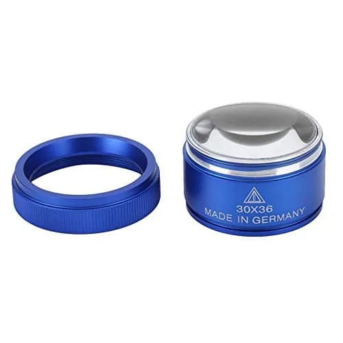 Cosiki 30X Magnifying Glass Loupe with 36mm Lens | Handheld Pocket Magnifier for Jewelry Identification thumbnail 4