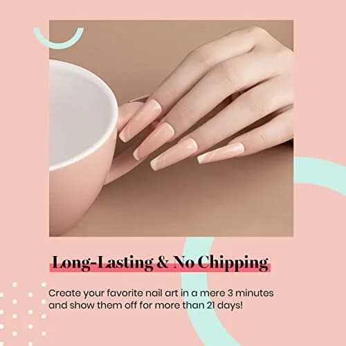 Beetles Gel Nail Polish 15ML Light Nude | 9 Toxin-Free, Long-Lasting Soak-Off UV Gel thumbnail 2