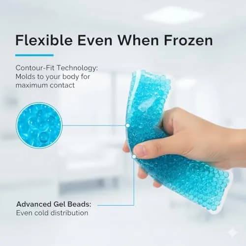 HI FINE CARE Perineal Cooling Pad - Purple, Postpartum Recovery & Hemorrhoid Relief - view 3
