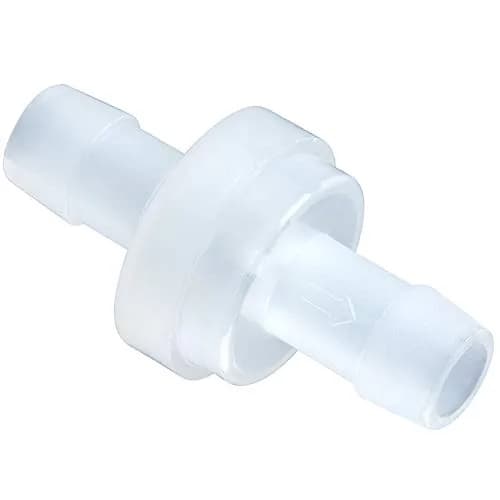PAGOW 8mm PVDF One-Way Check Valve 4-Pack | Medical Grade Material for Fuel Gas Liquid Air thumbnail 5